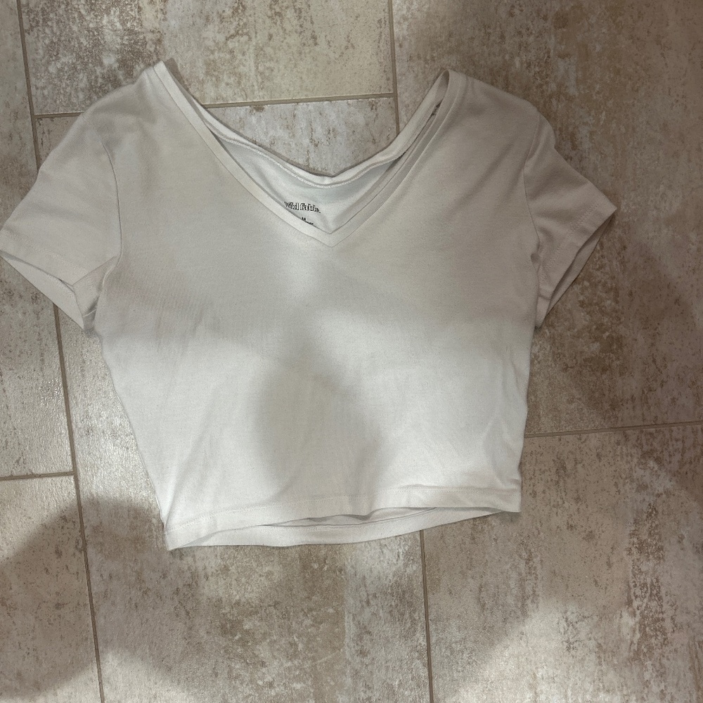 Short sleeve v neck
